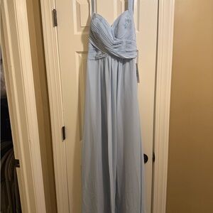 Elegant Light Blue Evening Gown
